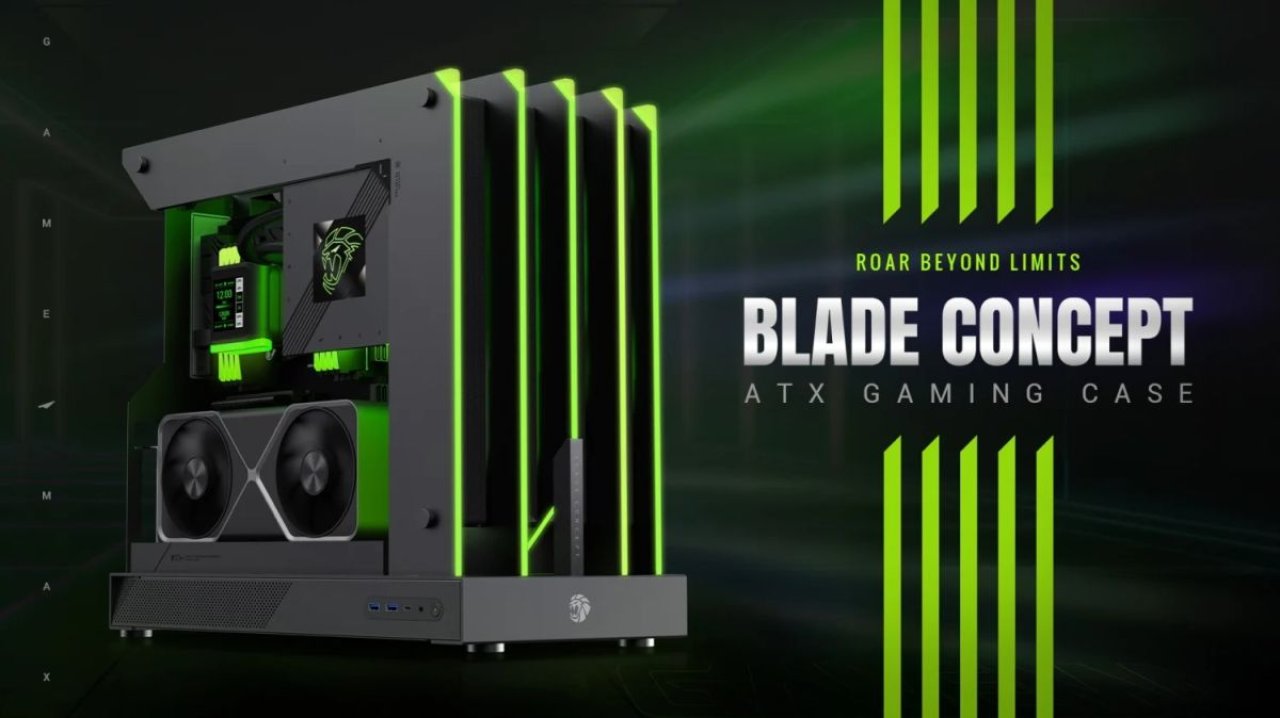 GAMEMAX BLADE CONCEPT – cyberpunkowa obudowa marzeń