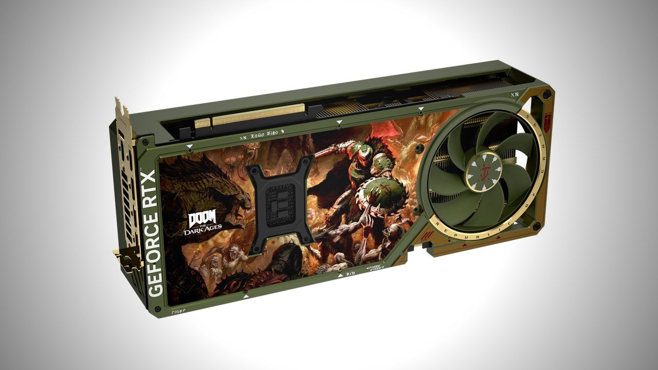 Prawdziwa gratka dla fanów DOOM-a. Oto ASUS RTX 5080 w edycji specjalnej