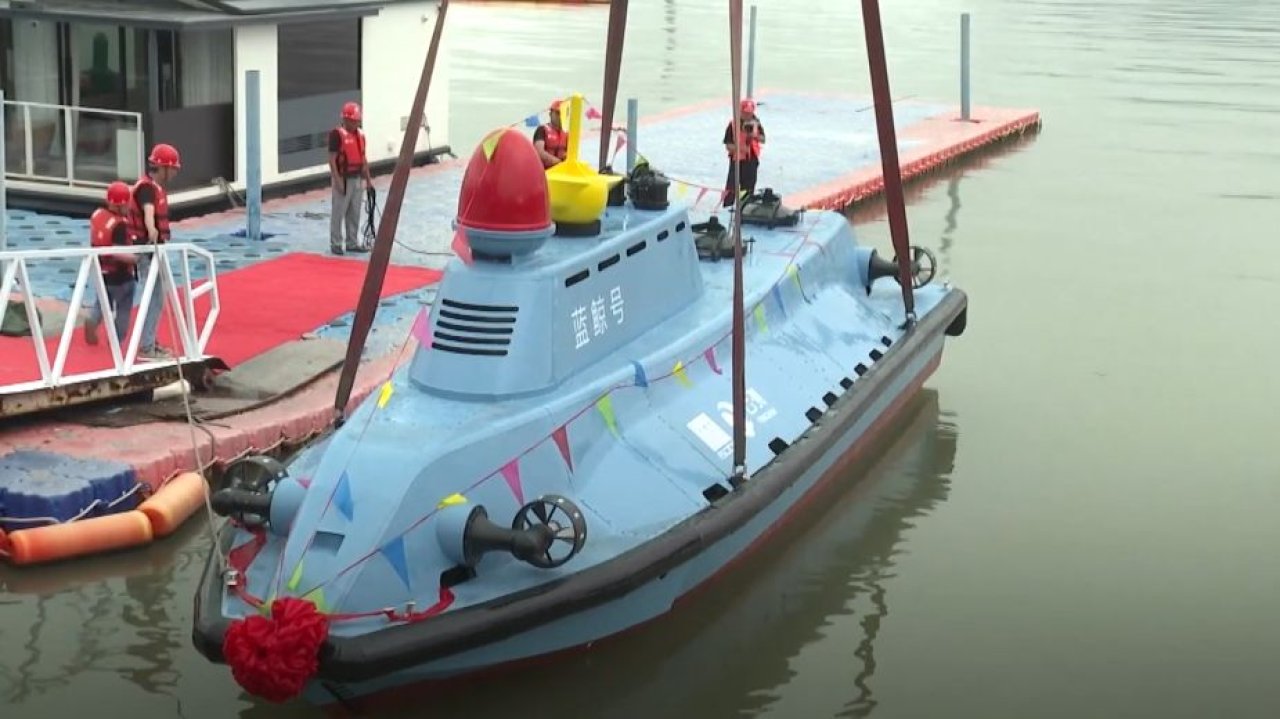 China unveils underwater AI drone that can operate autonomously for up to a month