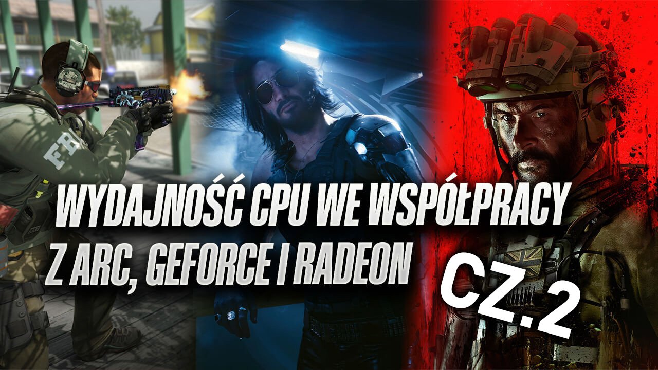 Wydajność procesorów z GPU firm AMD, Intel i NVIDIA - cz. 2, platforma AM5
