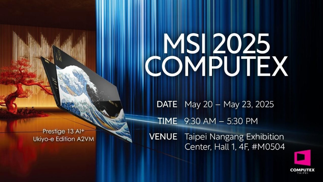 MSI na targach Computex 2025: Unikalne laptopy, nowy Claw i technologie jutra