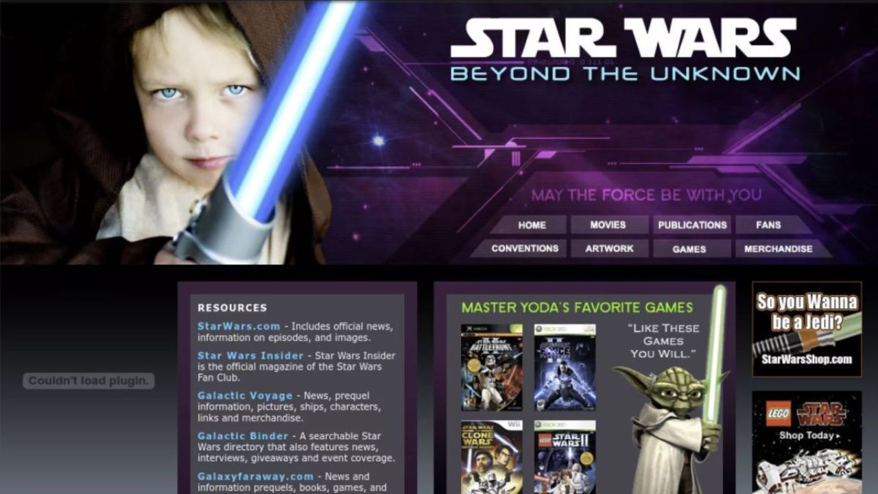 Strona fanów Star Wars służyła szpiegom. Schowali się jak Yoda na bagnach