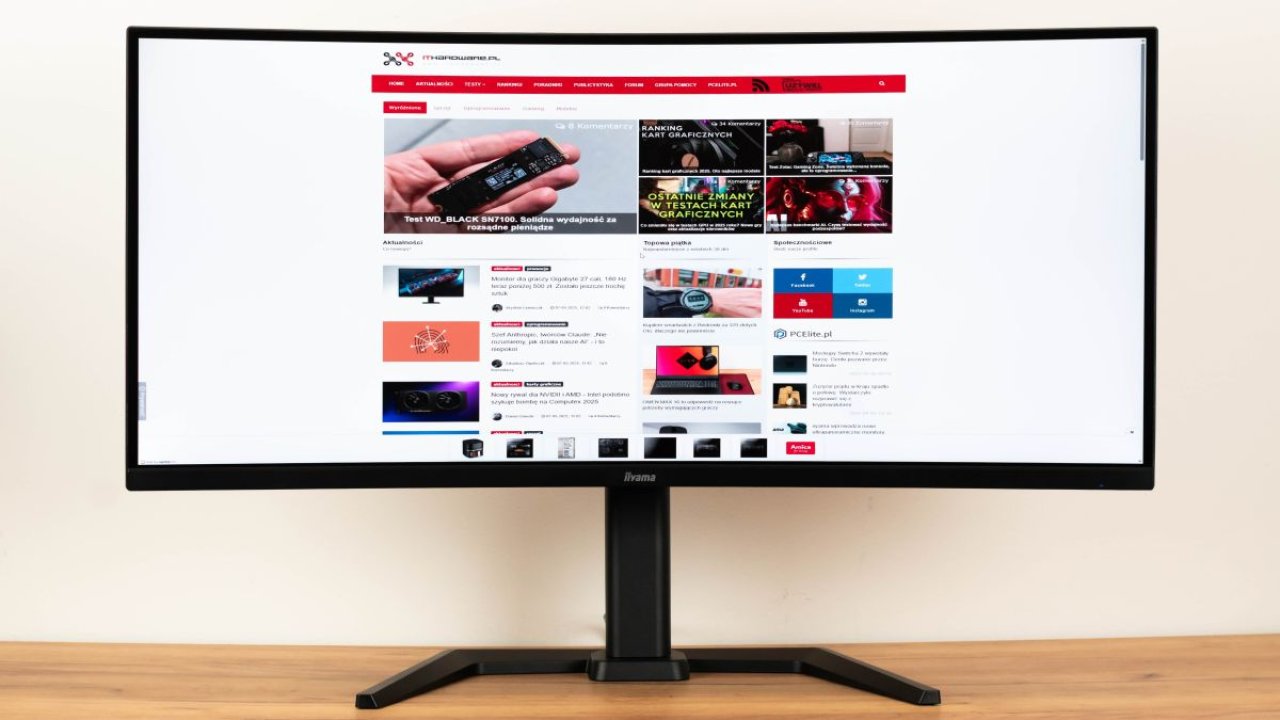 Ten monitor może namieszać. Sprawdziłem, co potrafi iiyama G-Master GCB3482WQSU-B1 Black Hawk