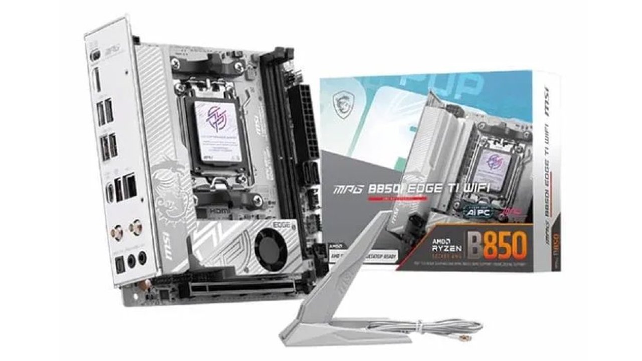 Potęga zamknięta w 17 cm. Nowa płyta MSI Mini-ITX gotowa na RTX 5090