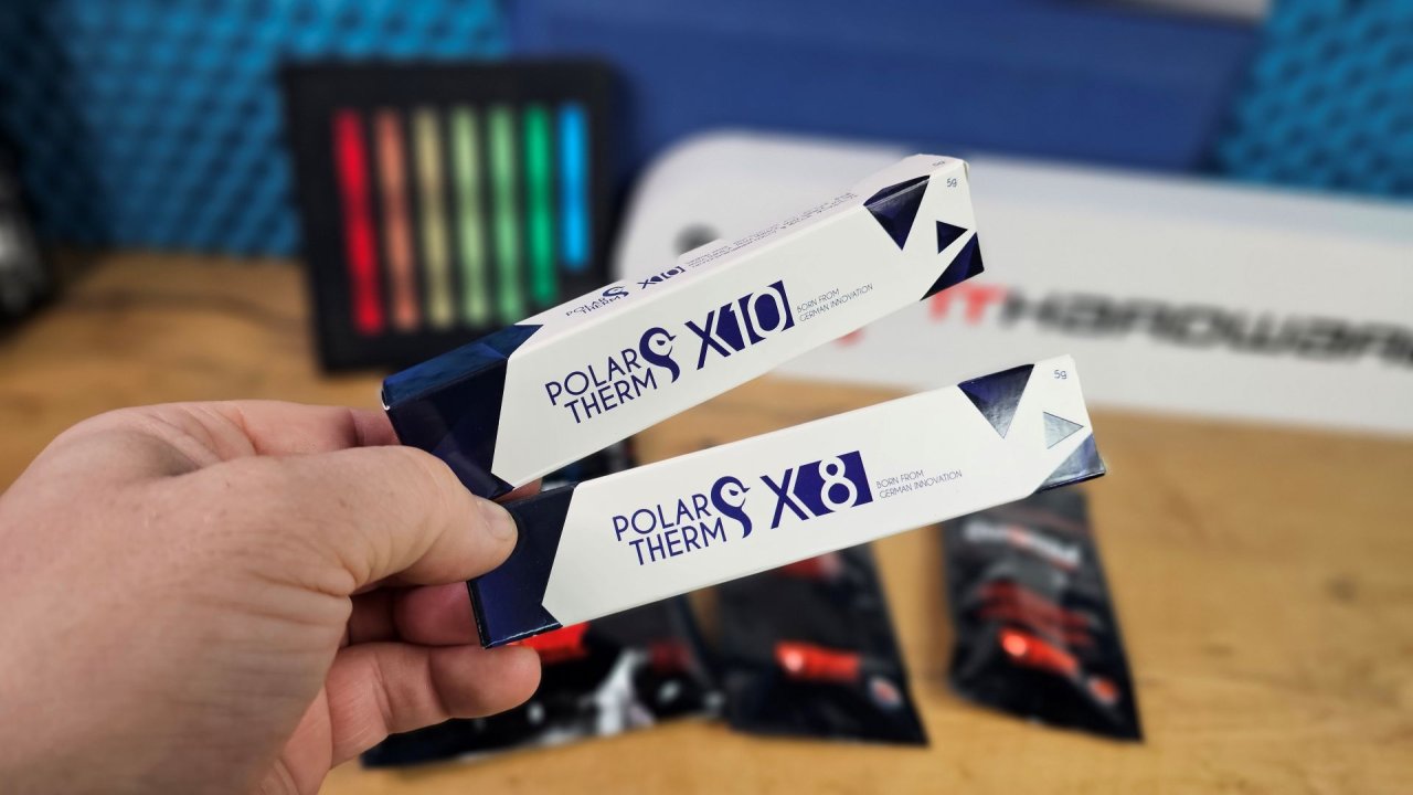 Test past termoprzewodzących Polartherm X8 i Polartherm X10. Nie warto przepłacać