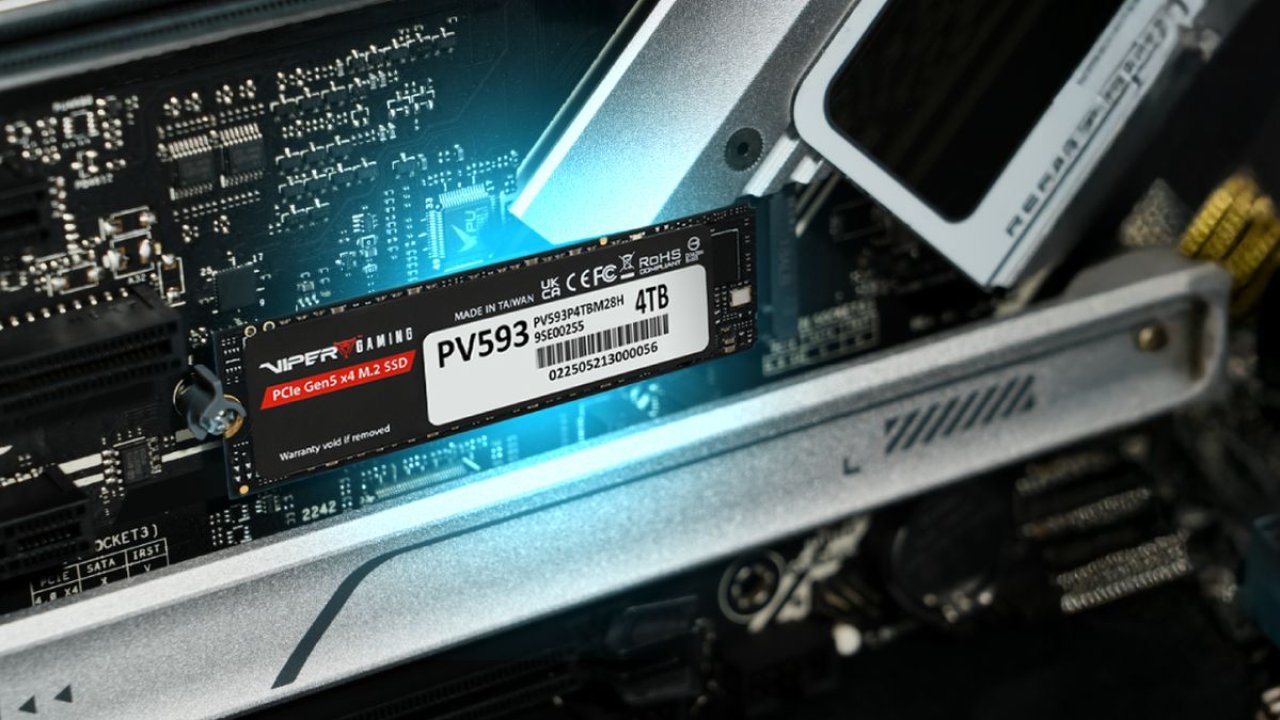 Patriot Memory prezentuje nowy flagowy SSD - PV593. Prędkości robią wrażenie