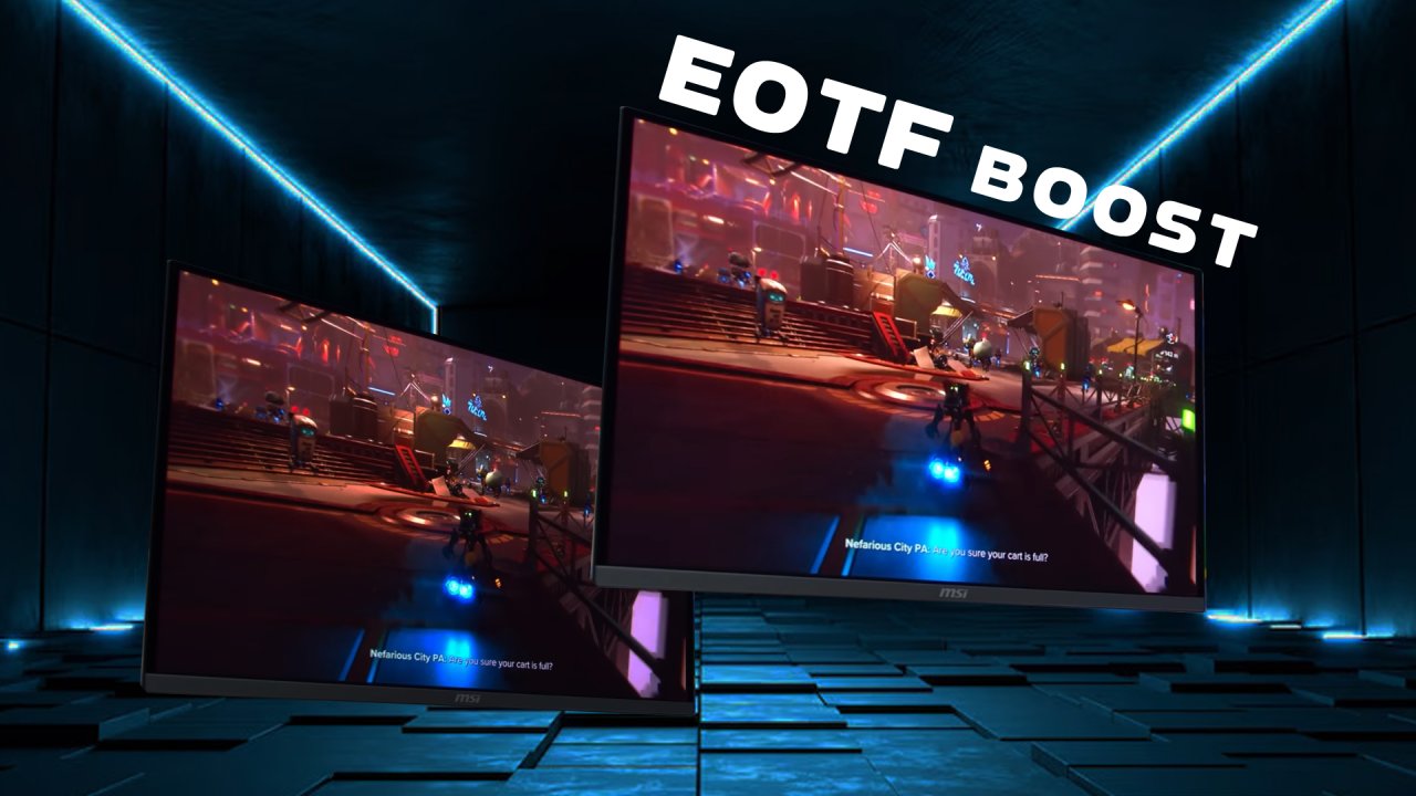 MSI podnosi poprzeczkę dla monitorów OLED. EOTF Boost bije standard HDR1000
