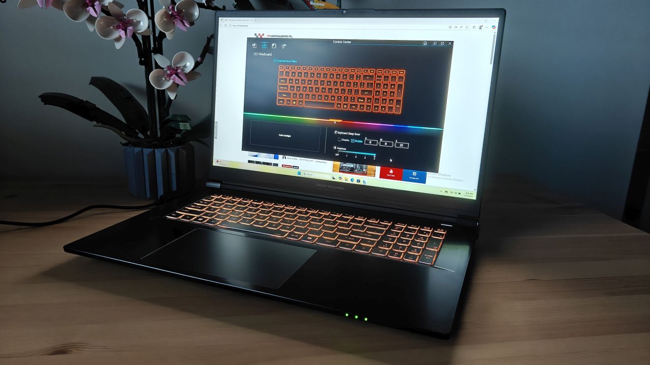 Dream Machines RG5050-17PL25 - test laptopa z GeForce RTX 5050. Jak wypada budżetowy Blackwell?
