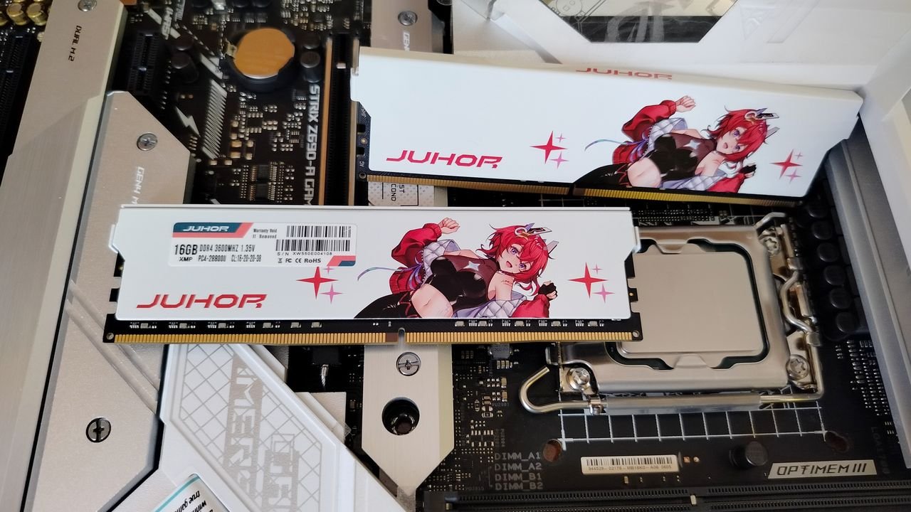 Test Juhor 2x16 GB 3600 MHz CL 16. Czy warto kupić RAM z Chin?