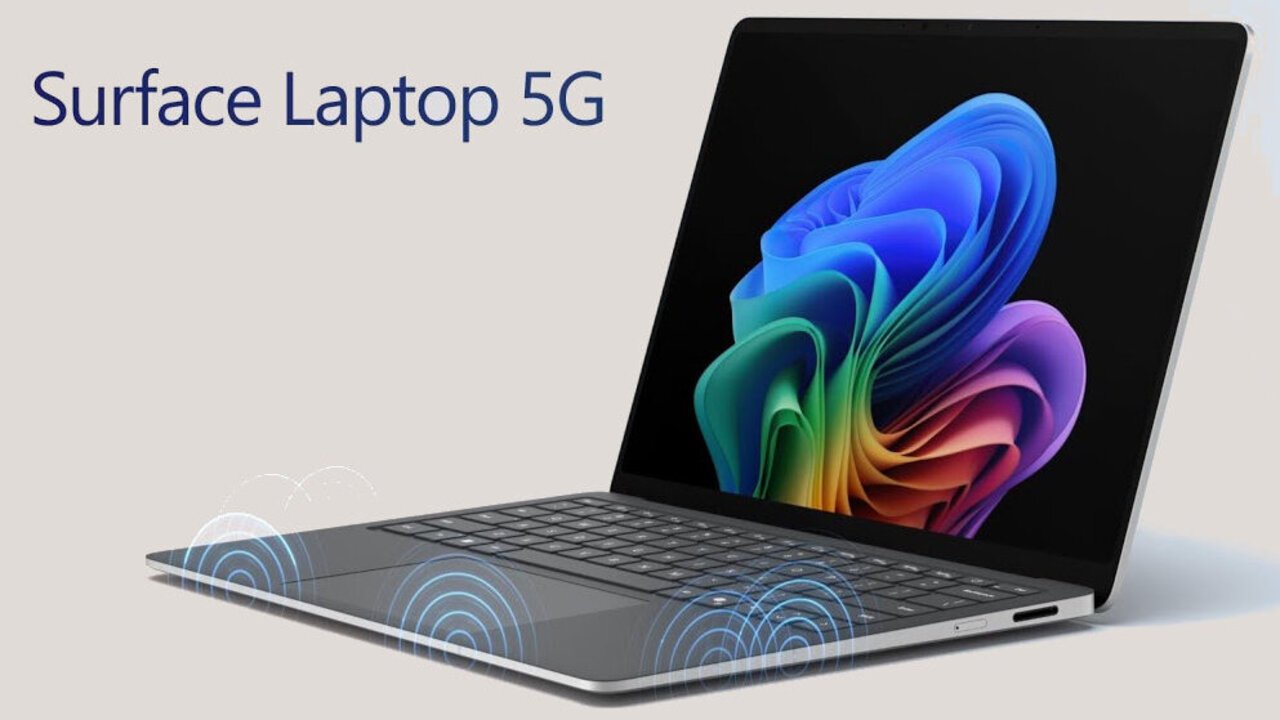 Microsoft prezentuje Surface Laptop 5G, którego wyposażono w slot na karę SIM
