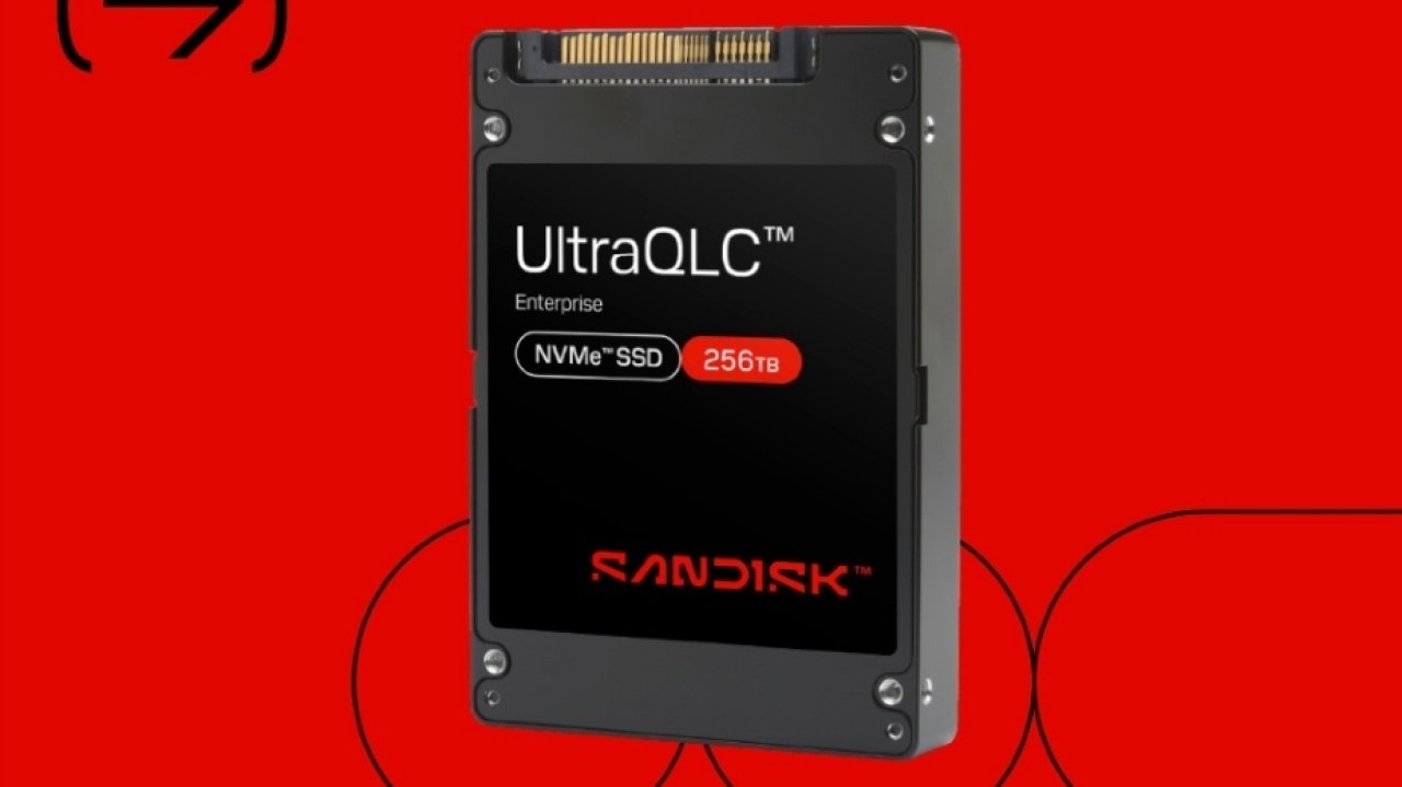 256 ale... terabajtów, a nie gigabajtów. Oto przełomowy dysk NVMe od Sandisk