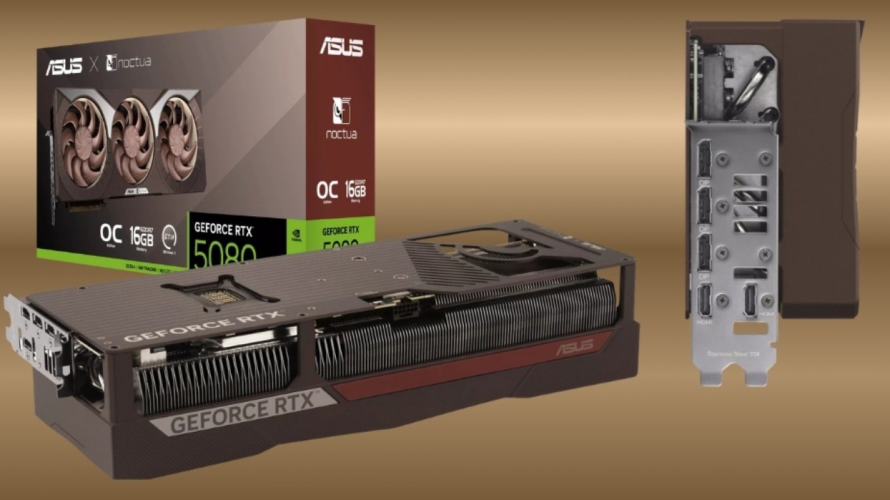 RTX 5080 Noctua Edition - to nie karta, to pokaz siły chłodzenia powietrznego