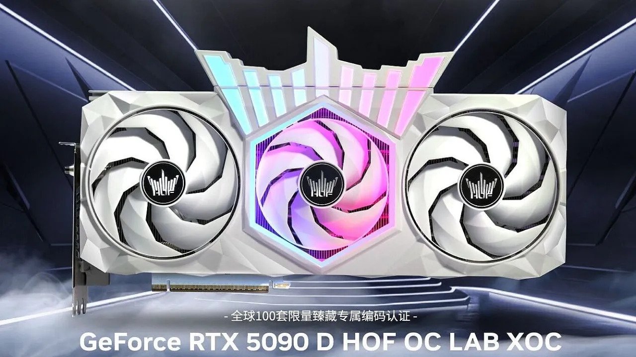 GeForce RTX 50 HOF Gaming dostępne w x-kom - mistrz overclockingu, gamingu i wydajności AI