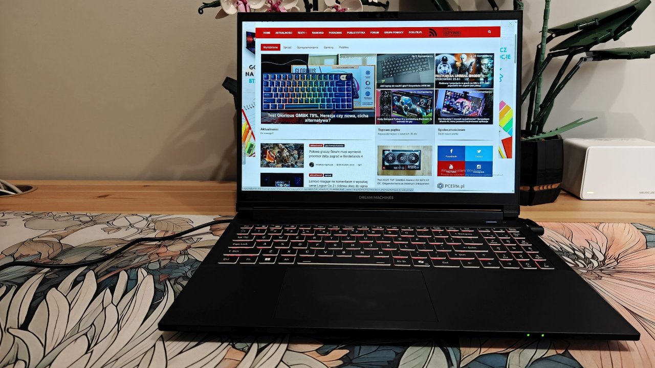Dream Machines RT5060-15PL24 - test laptopa z RTX 5060. Dobry wybór na powrót do szkoły?