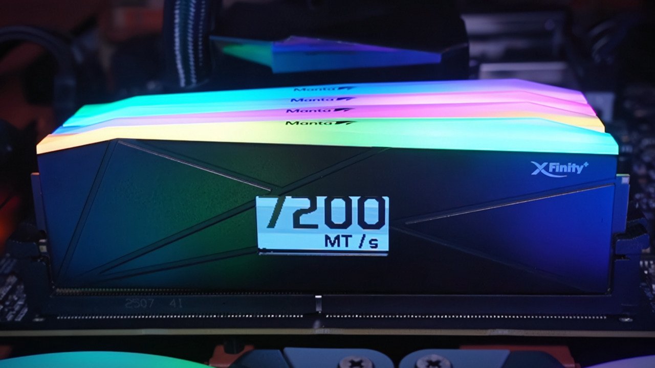 V-Color i Gigabyte tworzą RAM z ekranem OLED. Nigdy więcej zgadywania temperatury