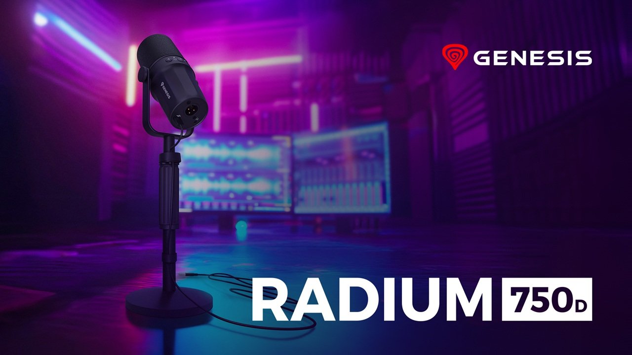 GENESIS prezentuje dynamiczny mikrofon nie tylko dla graczy