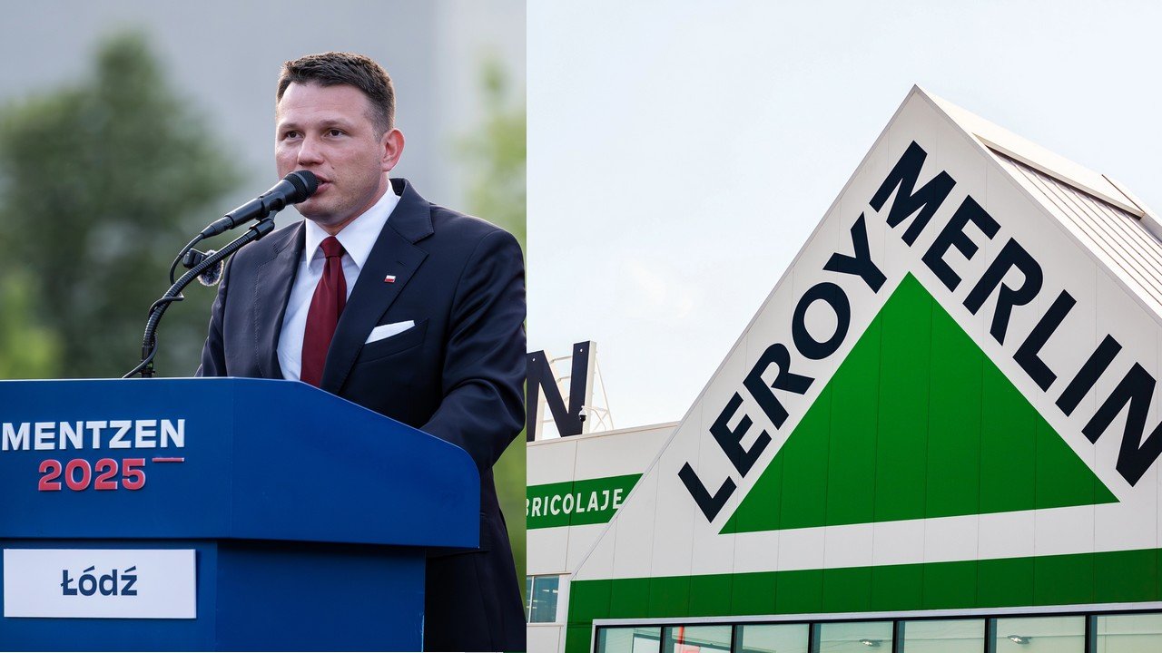 Mentzen atakuje Leroy Merlin i internetową sprzedaż. Zaczęło się od flagi Niemiec