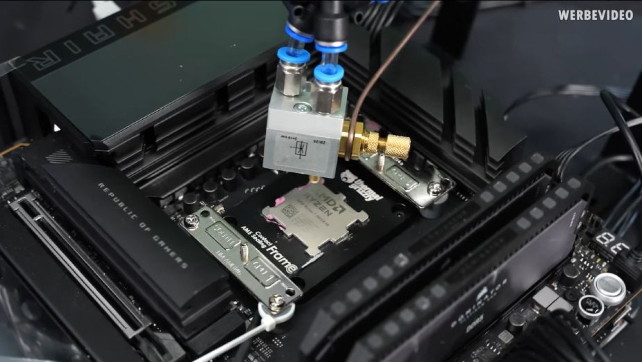 Chłodzenie które kosztowało miliony teraz na zwykłym Ryzenie. Eksperyment roku