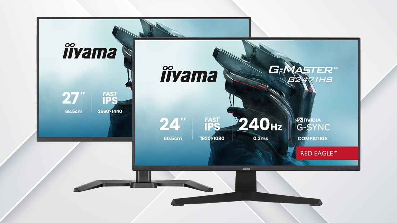 Iiyama Red Eagle™ wlatuje na wyższy poziom. 240 Hz w Full HD, 200 Hz w QHD