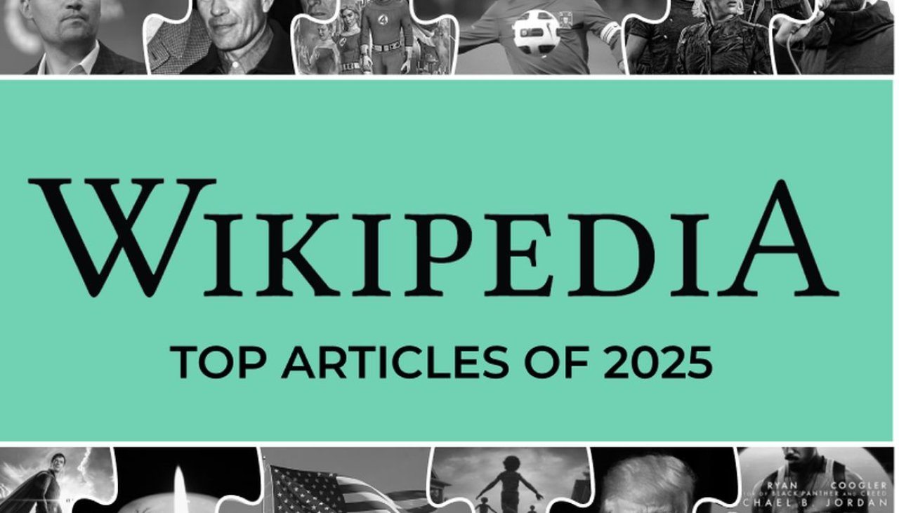 Tego szukaliśmy na Wikipedii w 2025 roku. Najpopularniejsze artykuły