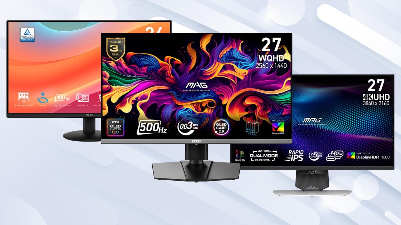 Monitory MSI z technologią AI Care Sensor i rekordowym odświeżaniem 500 Hz w Polsce