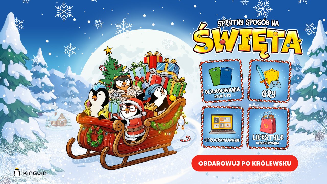 Top 5 prezentów na Święta dla gracza 2025 Edition (Powered by Kinguin)
