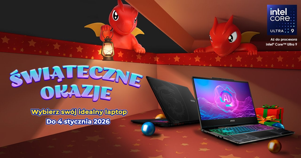 MSI obniża ceny laptopów przed świętami - idealny moment na zakup nowego sprzętu