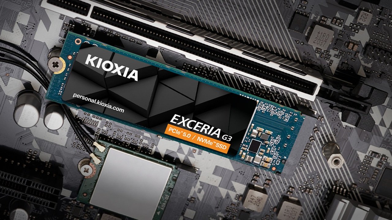 KIOXIA rozszerza linię EXCERIA o nową serię dysków SSD EXCERIA G3