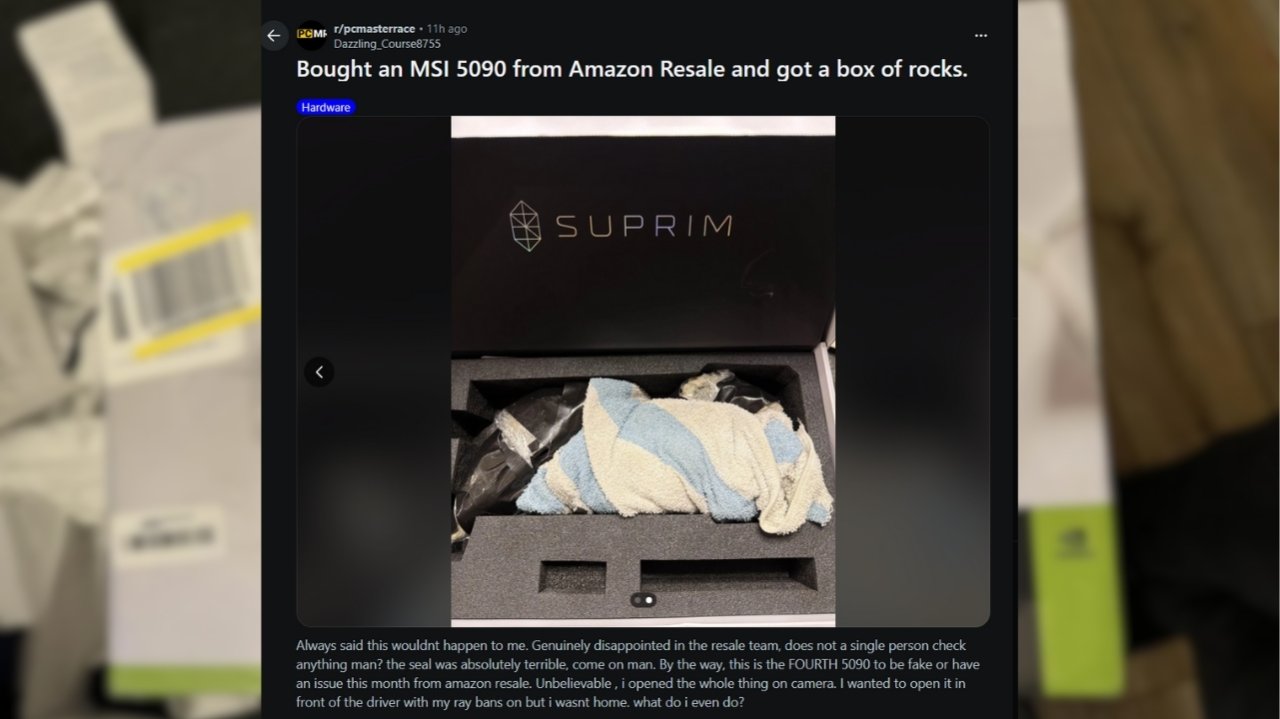 Kupił RTX 5090, a dostał niemiłą niespodziankę. Oszuści w akcji odc. 129