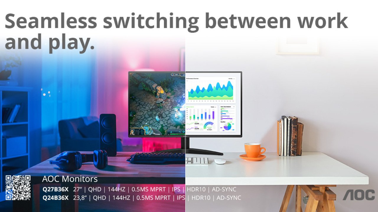 AOC ma nowe monitory. Oto one