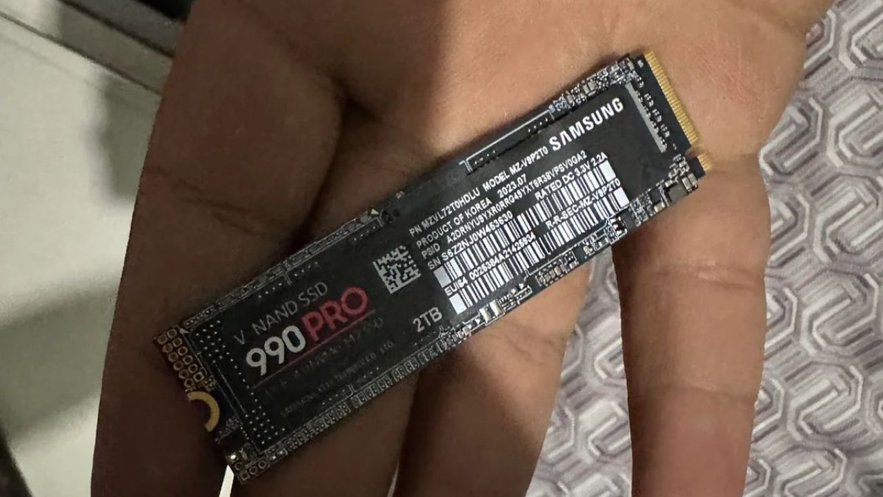 Kupił okazyjnie SSD, dostał podróbę. Fałszywy Samsung 990 Pro oszukał choćby Windowsa