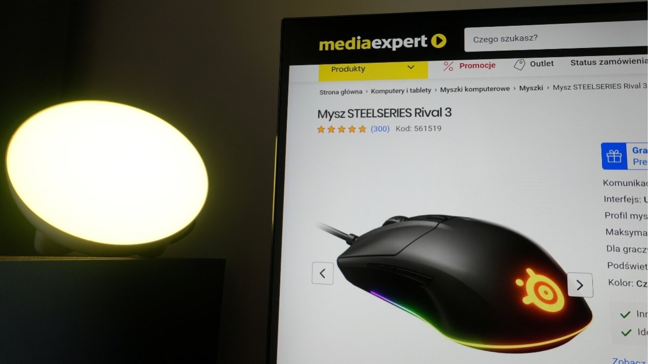 Mysz SteelSeries za 89,99 zł. Zaraz koniec promocji