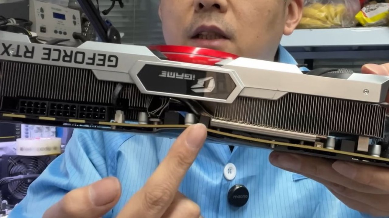 Dziewczyna rozwaliła mu RTX 3080 Ti. Serwis dał radę