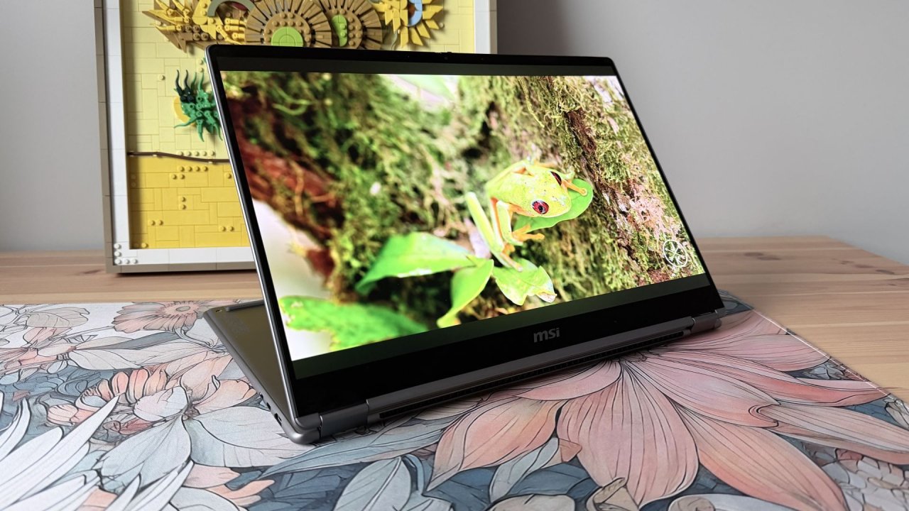 Test MSI Prestige 16 Flip AI+. Ultramobilny laptop 2 w 1 w klasie premium