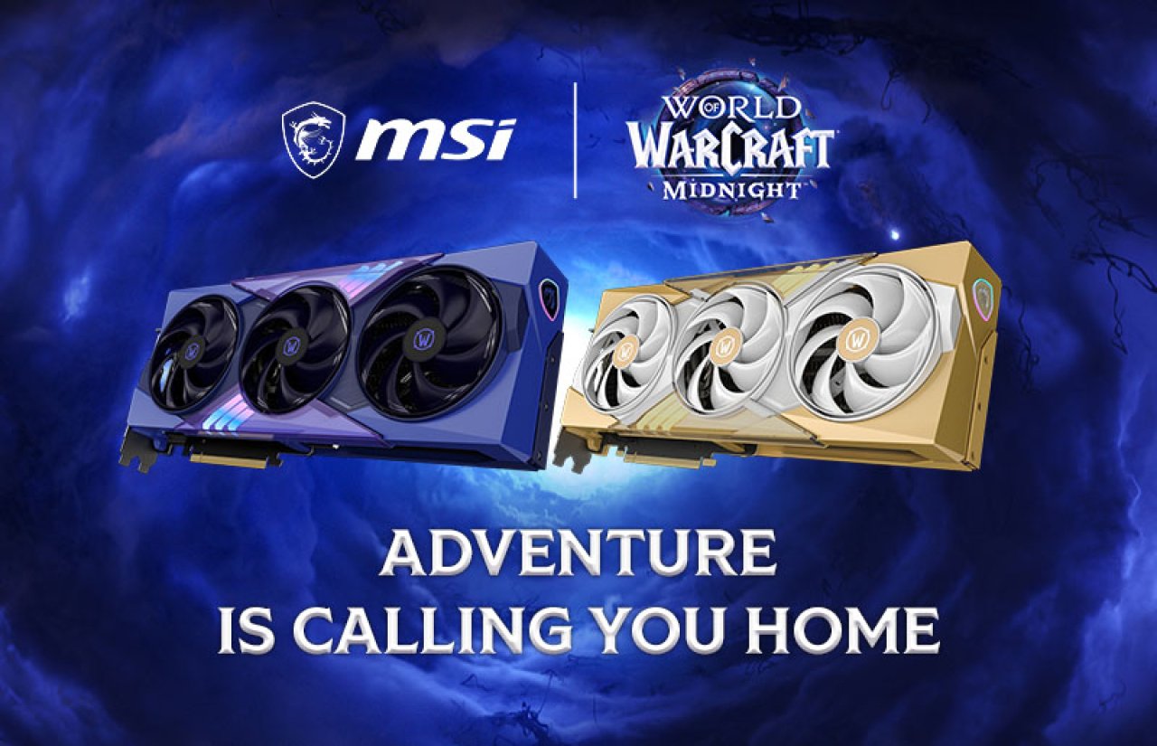 MSI wkracza do Azeroth. RTX 5070 w legendarnych edycjach World of Warcraft: Midnight