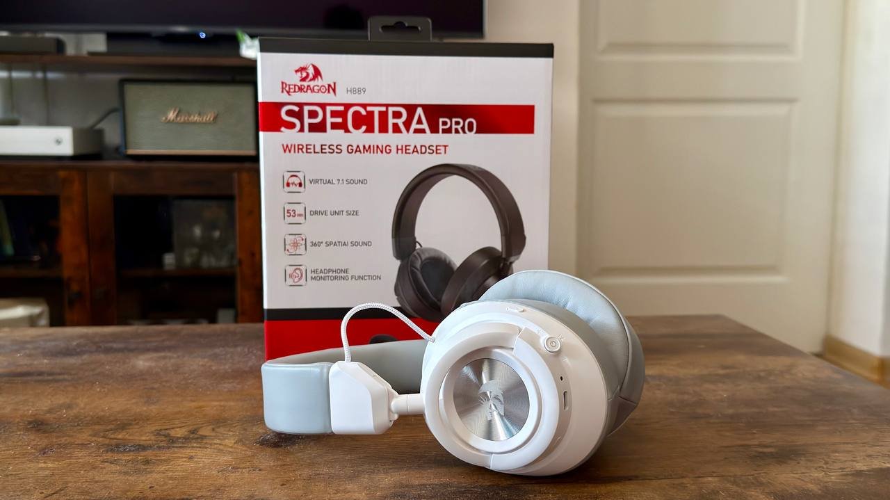 Recenzja Redragon H889 Spectra PRO. Hybrydowy headset w budżetowym wydaniu