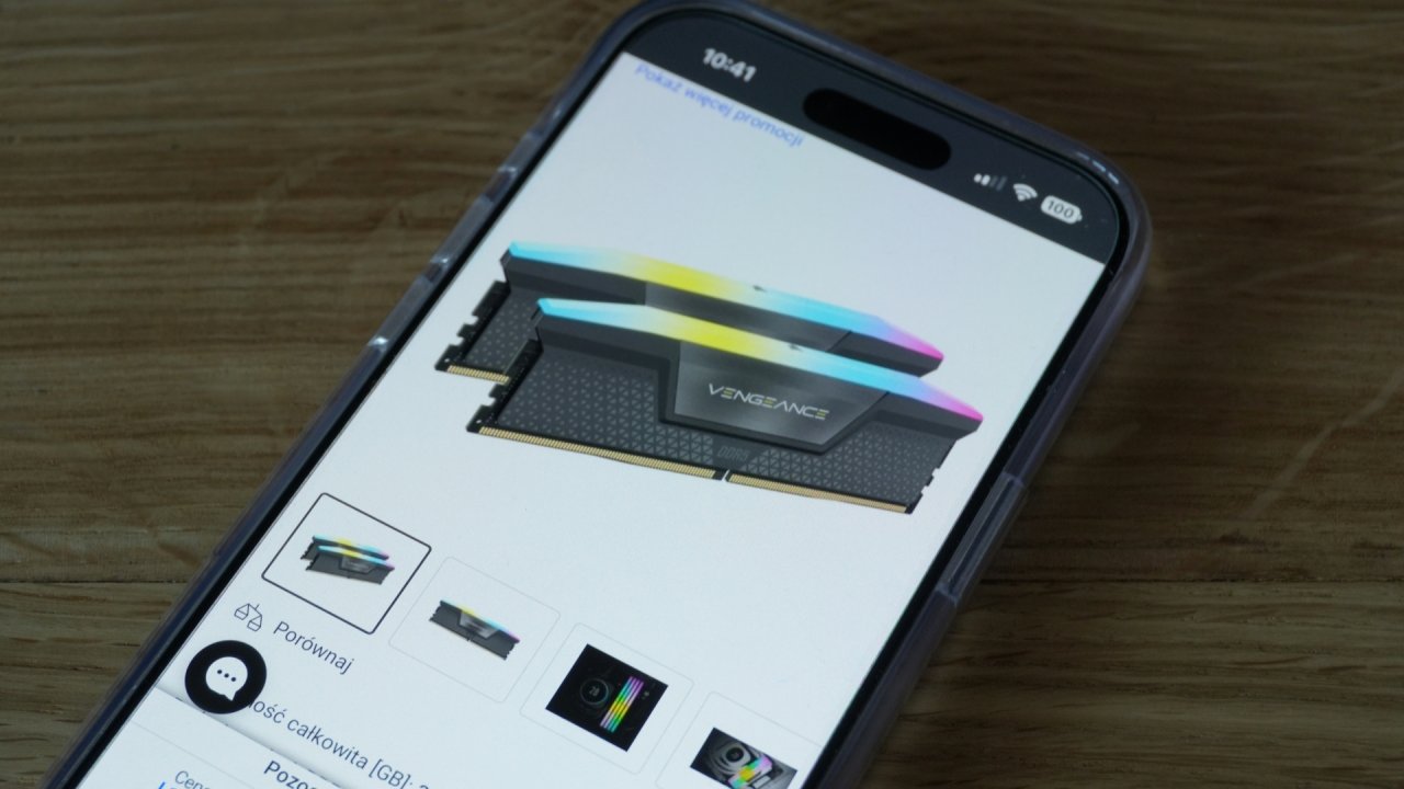 RAM z RGB w niższej cenie. Promka na 32 GB DDR5