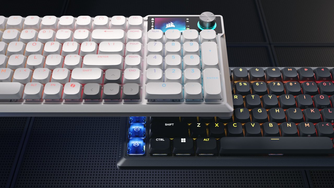 Vanguard Air 99 Wireless - najcieńsza klawiatura gamingowa Corsair