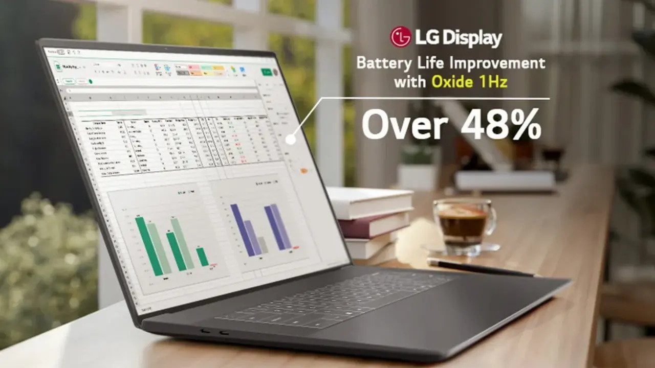 LG wprowadza ekran 1 Hz do laptopów. To duża zmiana dla baterii