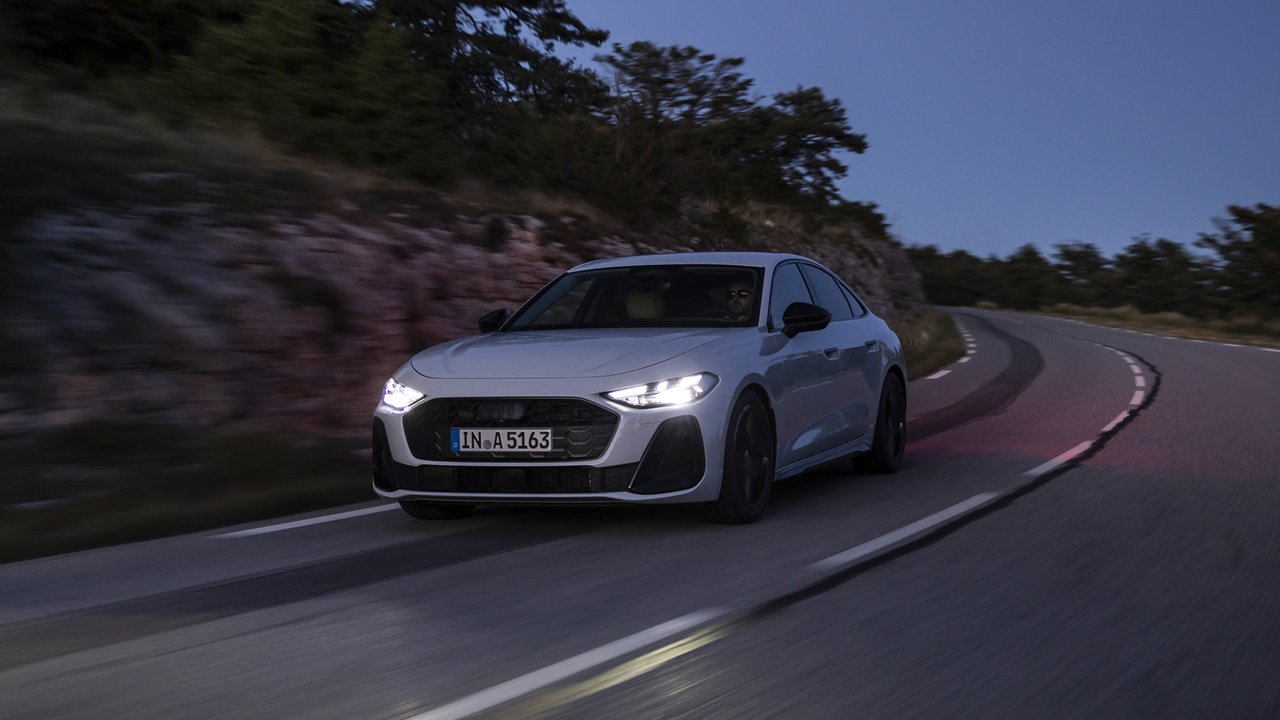 Test Audi A5 Matrix LED. Świetne reflektory matrycowe i adaptacyjne.