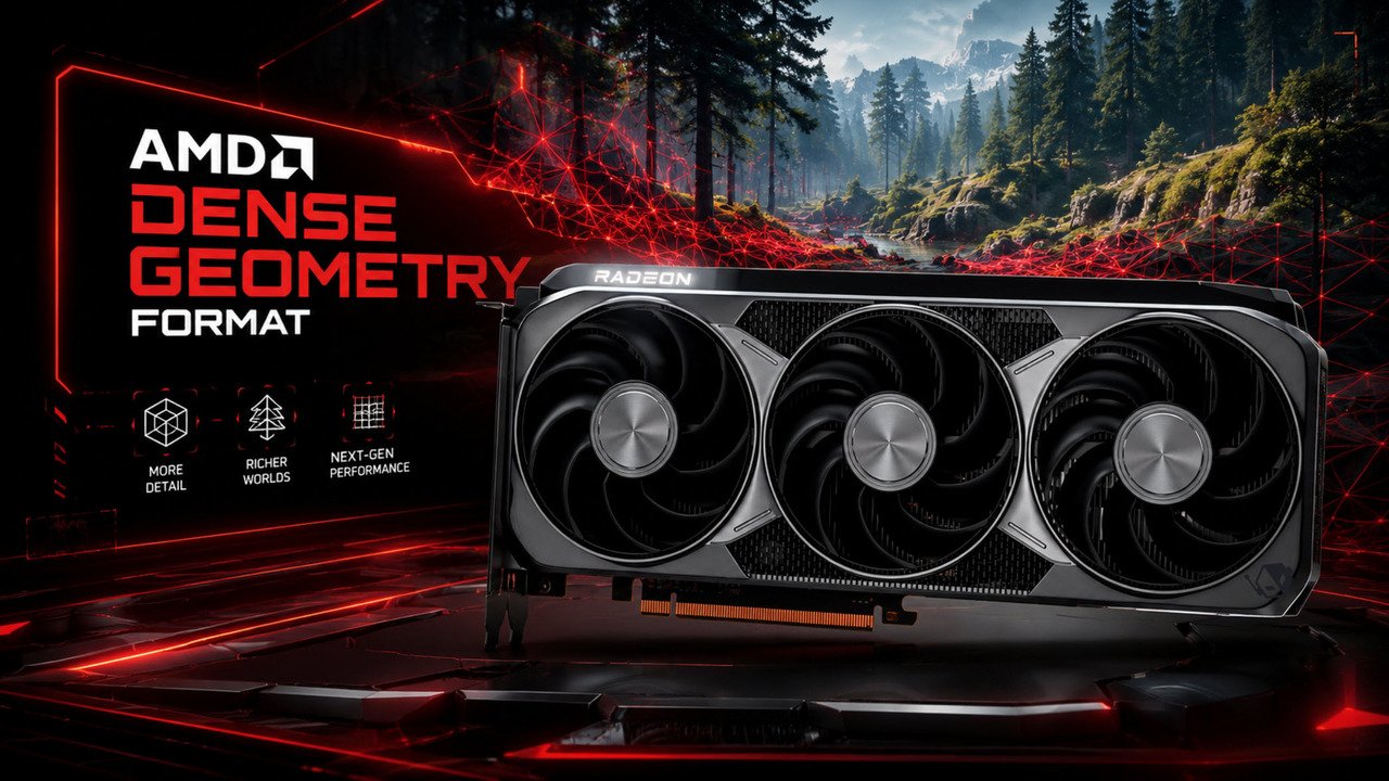 AMD szykuje nową technologię dla gier. DGF ma pomóc w ray tracingu