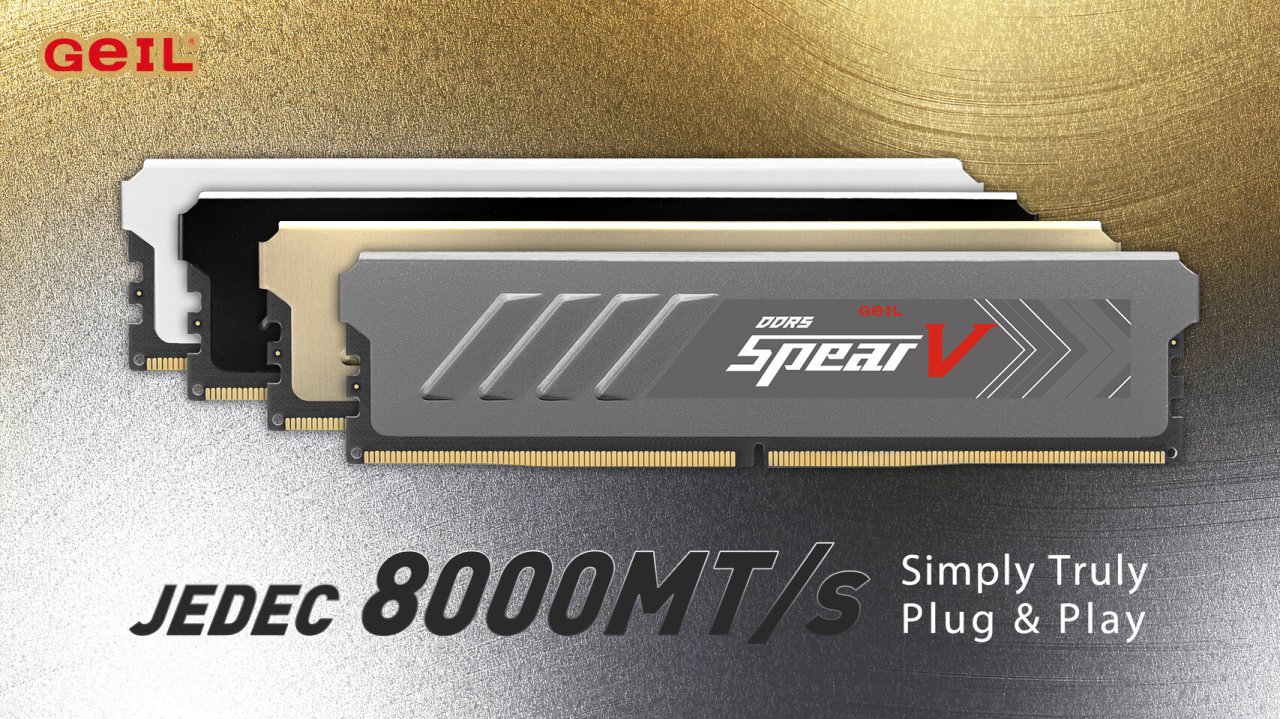 8000 MT/s w DDR5 bez podkręcania osiągnięte. GeIL przełamał kolejną barierę