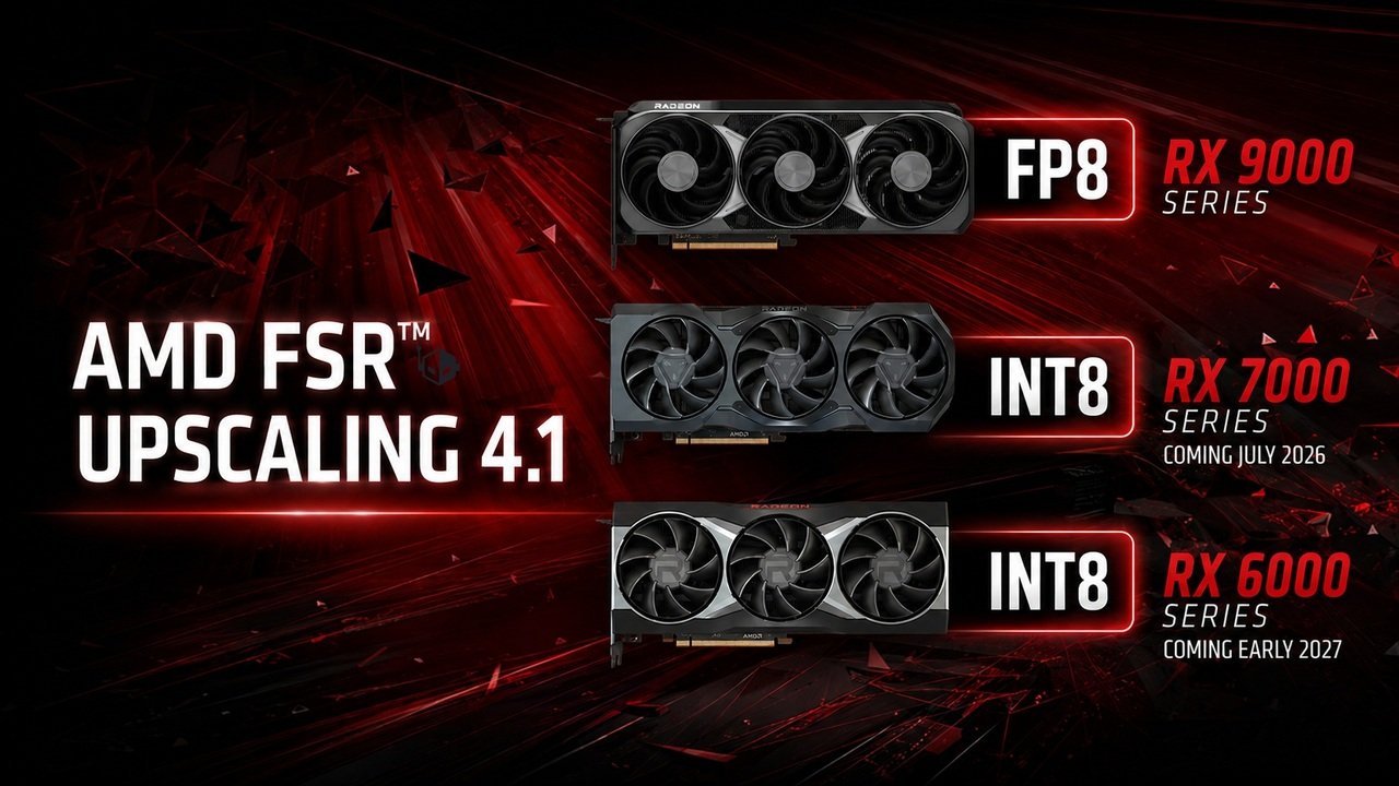AMD potwierdza: starsze karty graficzne skorzystają z FSR 4.1