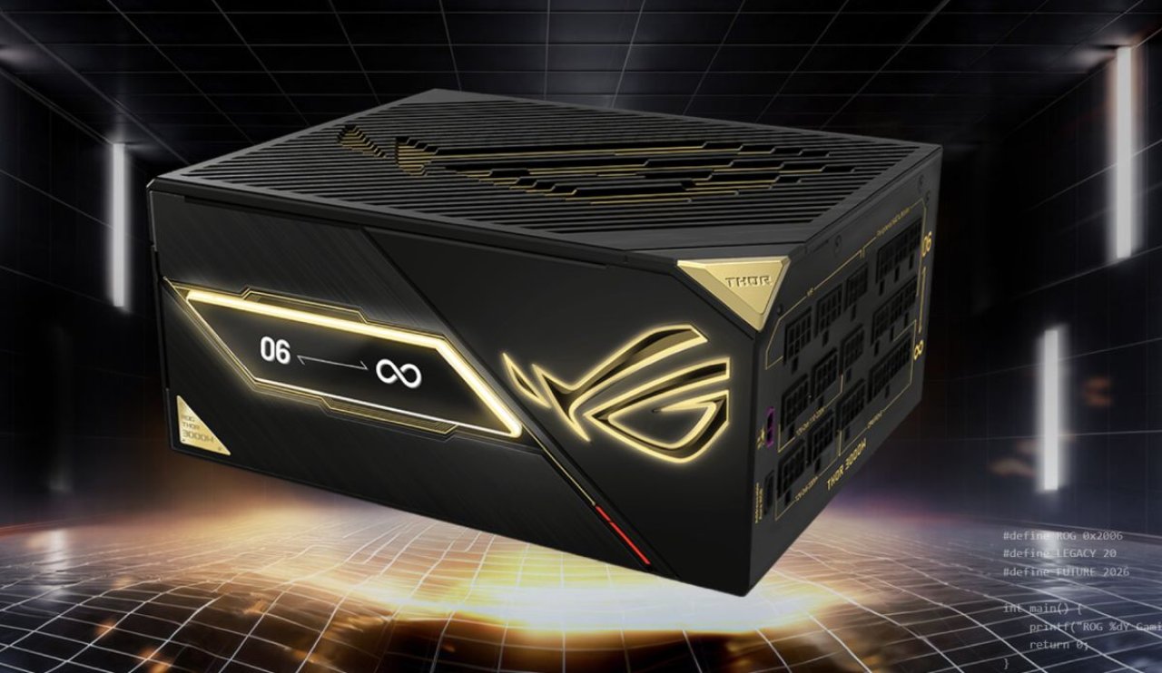 ASUS pokazał potwora o mocy 3000 W. Ten zasilacz uciągnie choćby cztery RTX-y 5090