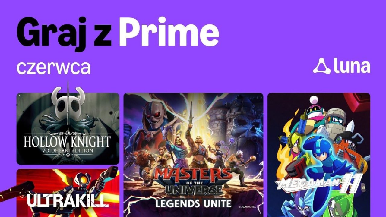 Amazon ma mocną ofertę na czerwiec. Zgarnij Hollow Knight, He-Man i 15 darmowych gier