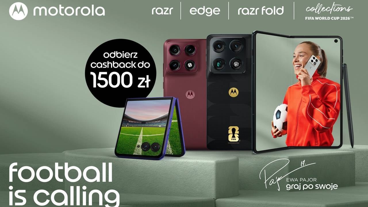 Hity Motoroli z ogromnym cashbackiem. Masz czas do końca czerwca