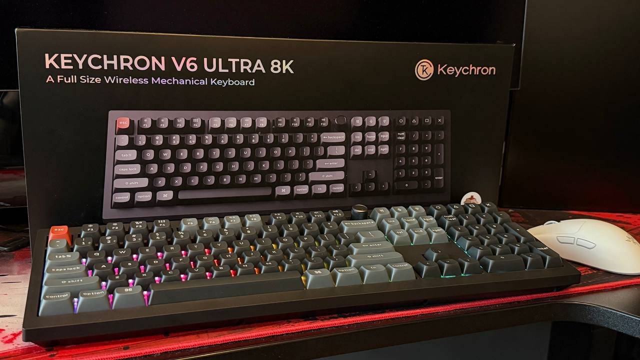 Test i recenzja Keychron V6 Ultra 8K. Szybkość i kultura pracy bez kompromisów