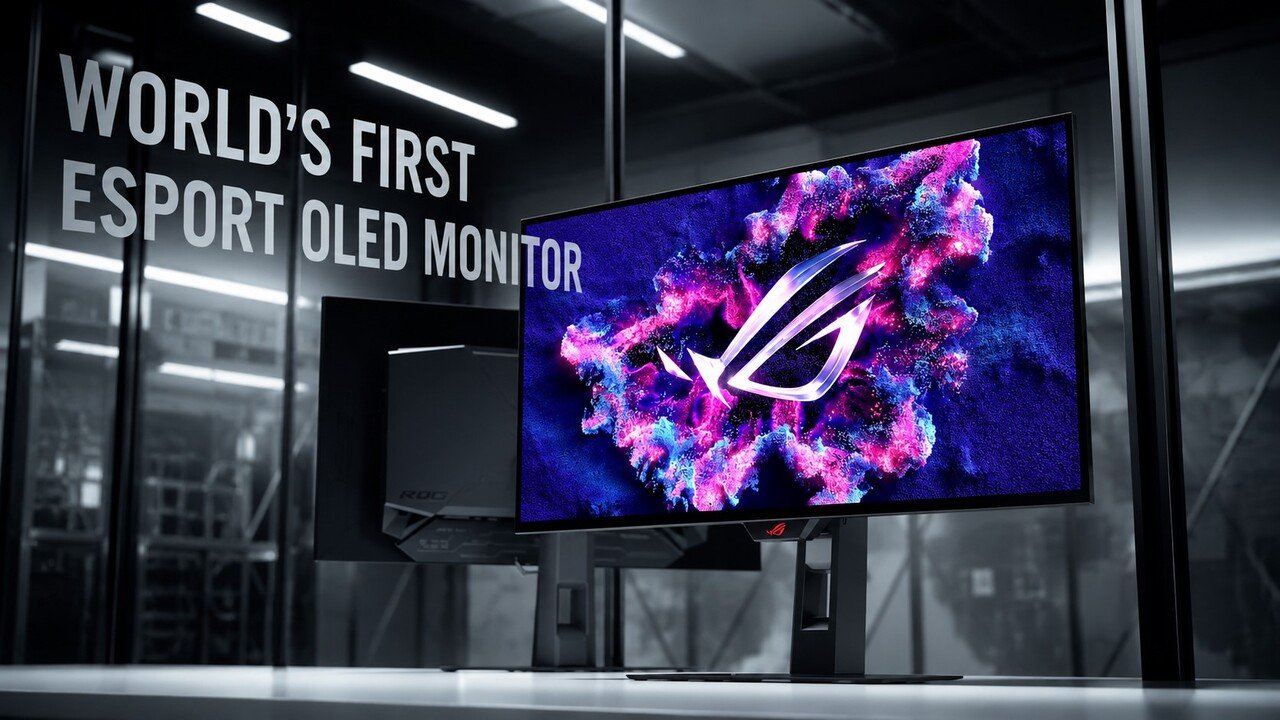 ASUS zaskakuje nowym monitorem OLED. To pierwszy taki model na rynku