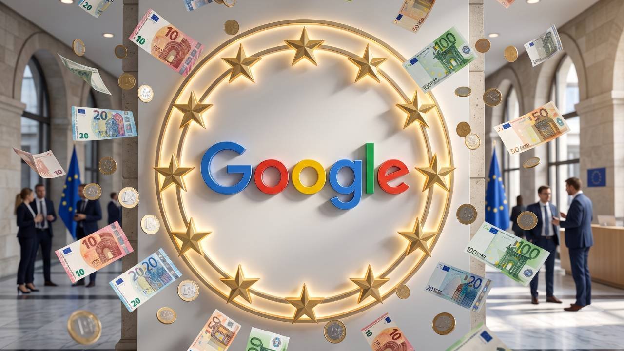 Google zapłacił miliardy euro kary. To aż 2% budżetu Unii Europejskiej na rok 2026