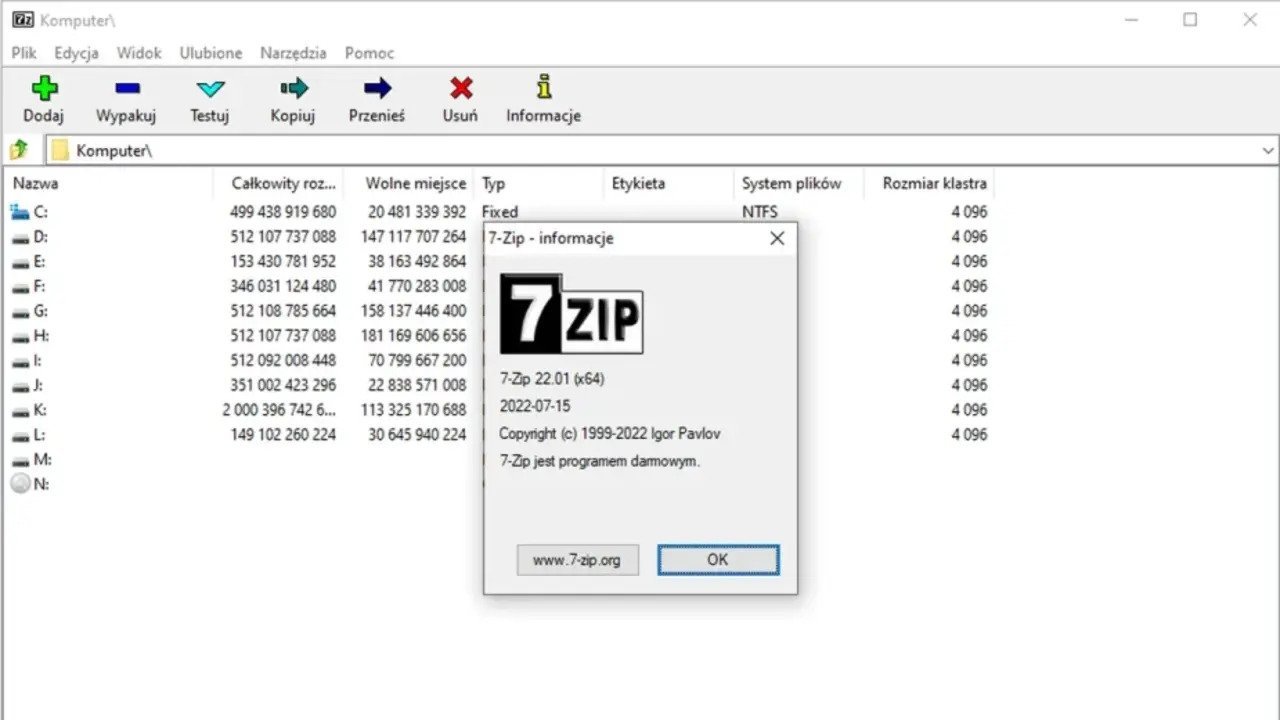 Krytyczna luka w 7-Zip. Wystarczy otworzyć archiwum, żeby oddać komputer hakerom
